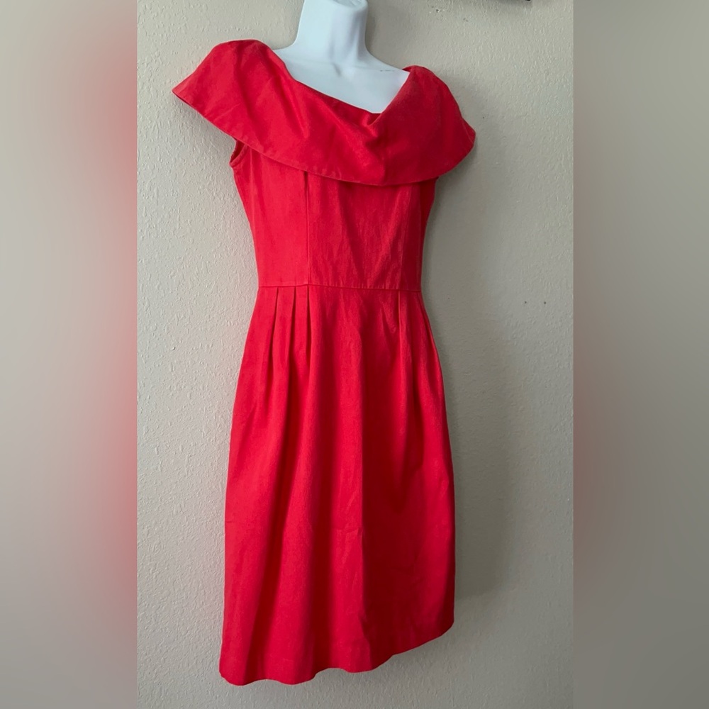 VINTAGE Elegant Red Women's Dress
